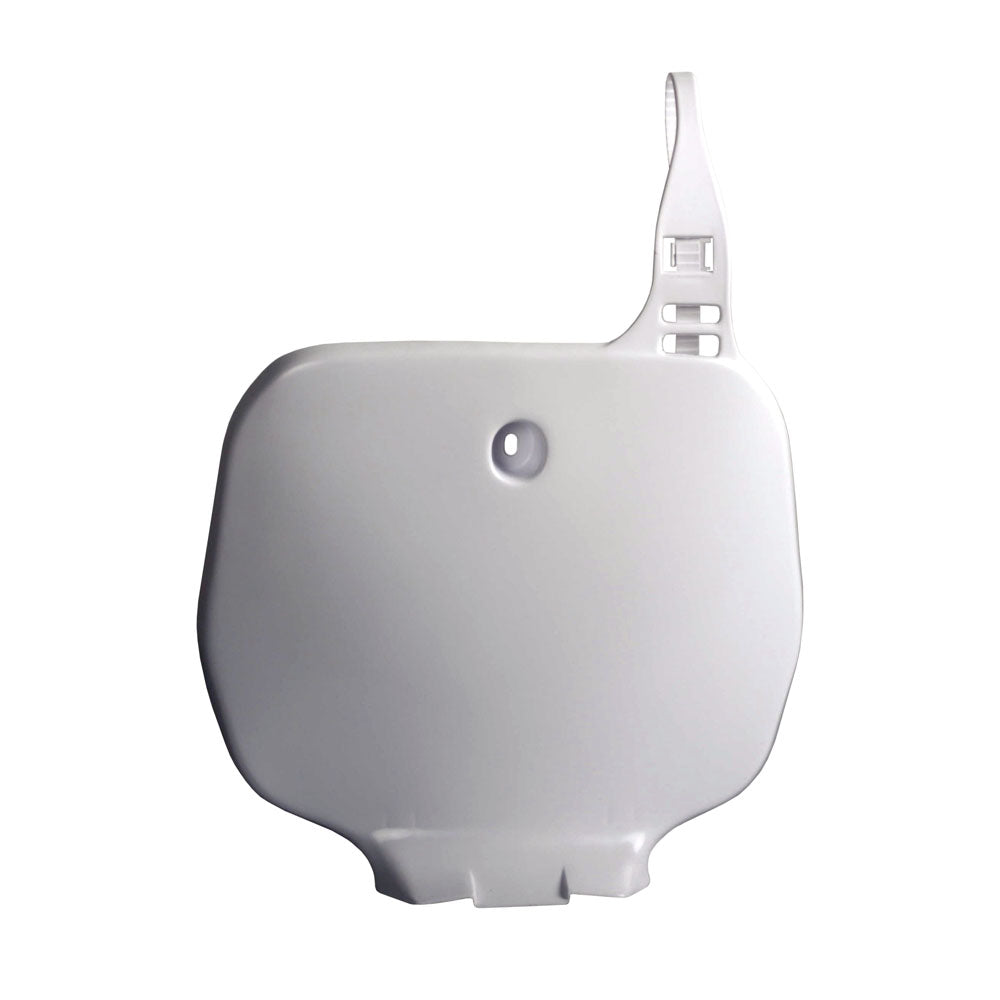 Polisport Front Number Plate For Yamaha YZ 125 White 1992-1999